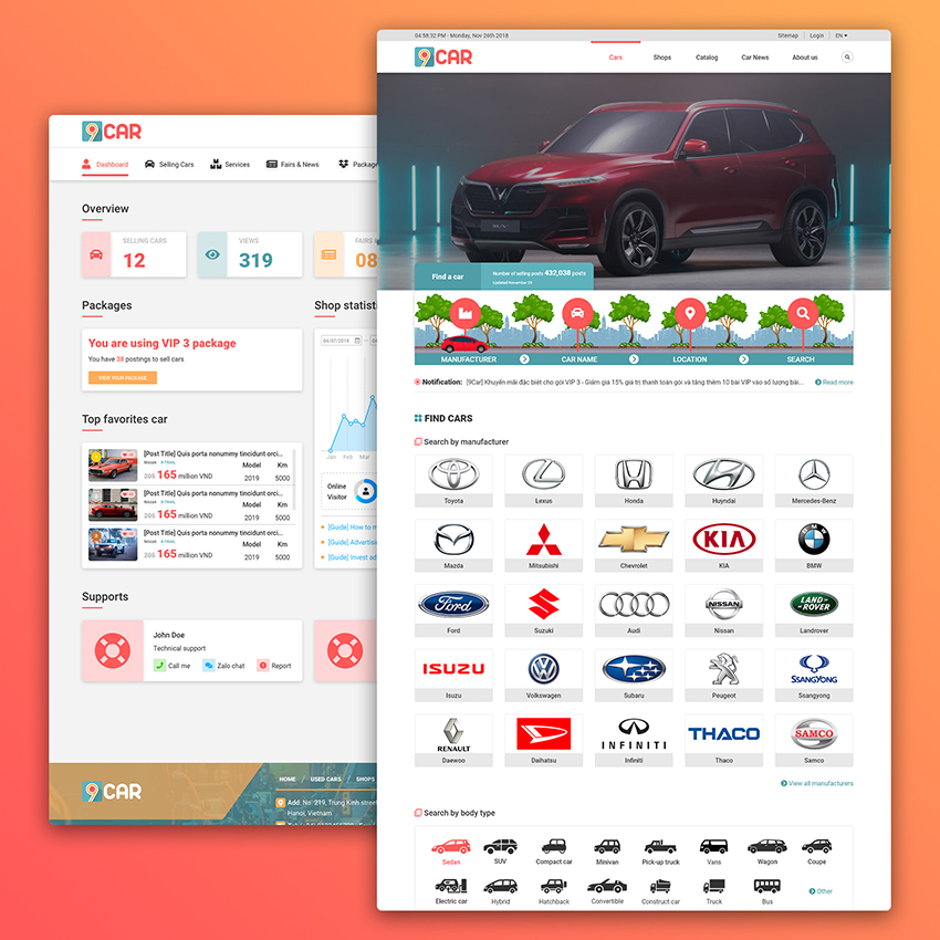 9Car - Vietnam cars portal